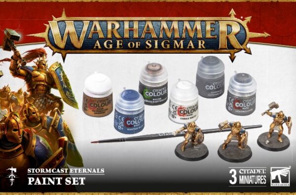 Age Of Sigmar  Stormcast Eternals + Set de peinture