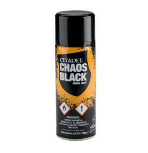 CHAOS BLACK SPRAY PAINT