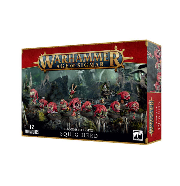 GLOOMSPITE GITZ: TROUPEAU DE SQUIGS